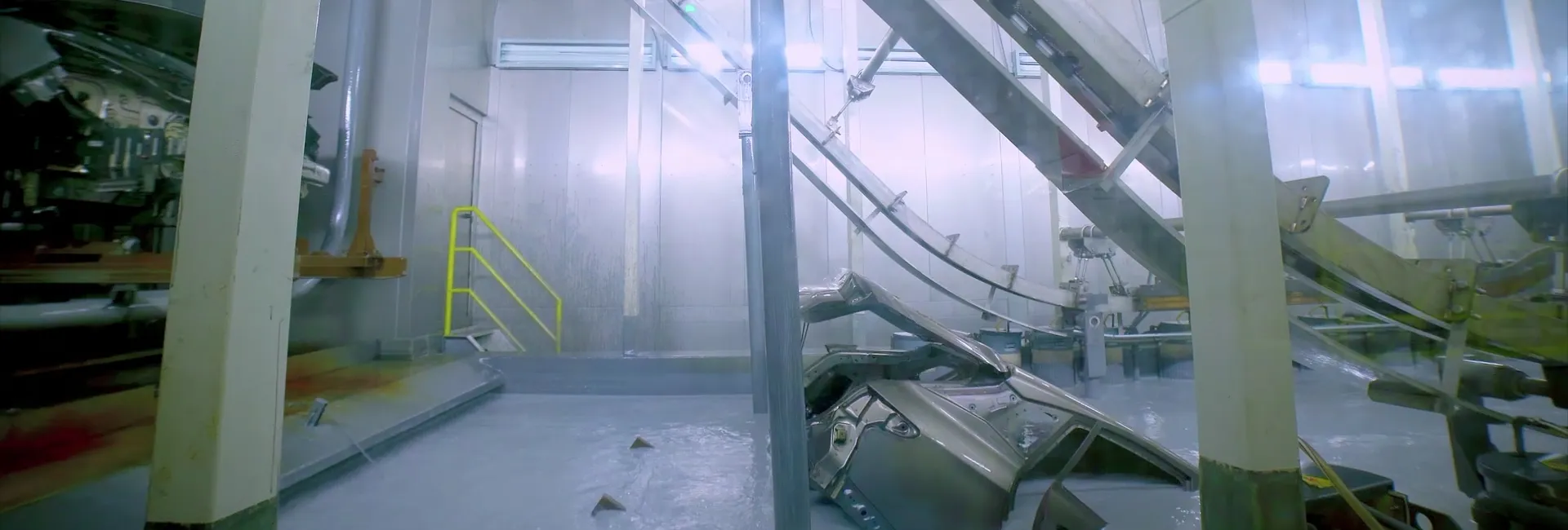 Soluciones para líneas de recubrimiento de carrocería y componentes automotrices