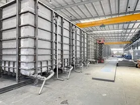 Proyecto de línea de electrorecubrimiento en la República Checa