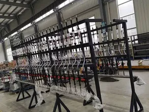 Patín de dosificación de productos químicos 