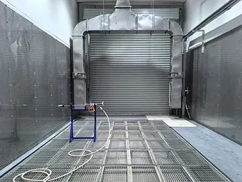 Sala de limpieza de patines