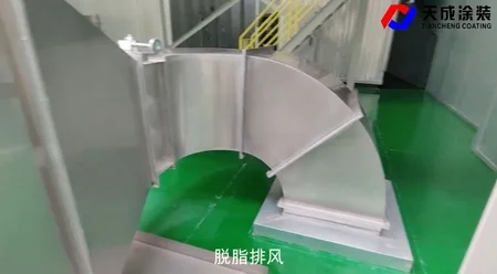 Desengrasado del sistema de escape