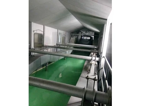 Estructura interna del tanque de la cabina