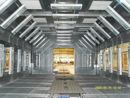 Sala de lijado de masilla para paneles D4