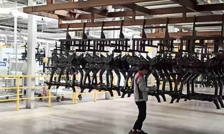  Inspección manual de piezas recubiertas electroforéticamente  