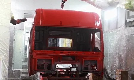 Pulverización robótica tipo cartucho