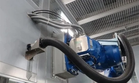 Robot de pintura automotriz